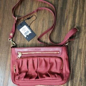 MZ Wallace Abbey Crossbody in Dahlia